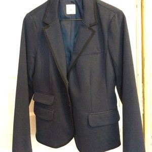 Navy and Black Academy Blazer